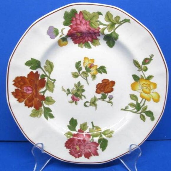 Wedgwood  Kimono Georgetown Collection 8" Plate In Very Good Condition - Picture 6 of 10